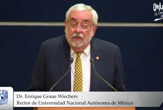 Aunque se concluyó que hay copia sustancial en la tesis de Yasmín Esquivel, Enrique Graue dijo que la UNAM aún busca un curso de acción.