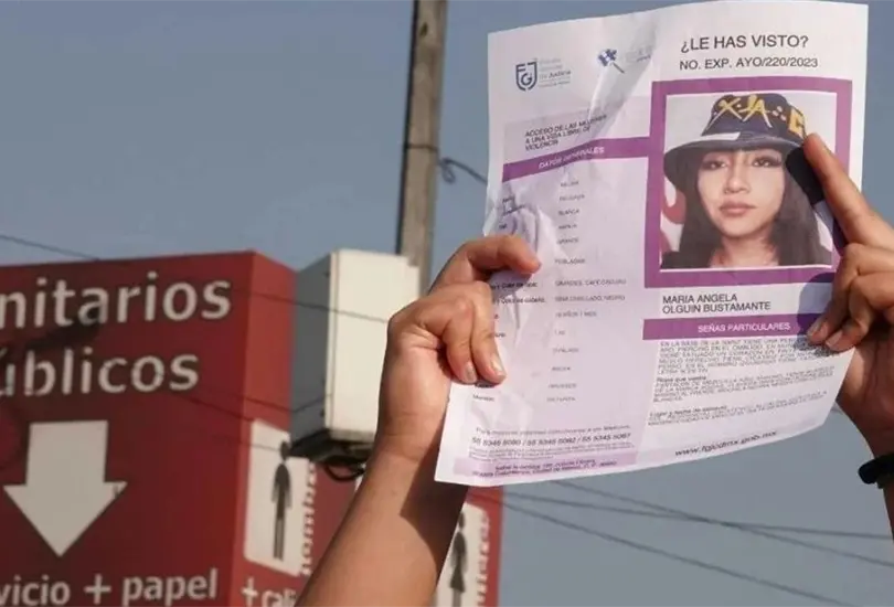 As&iacute; encontraron a Mar&iacute;a &Aacute;ngela, la joven desaparecida en Indios Verdes