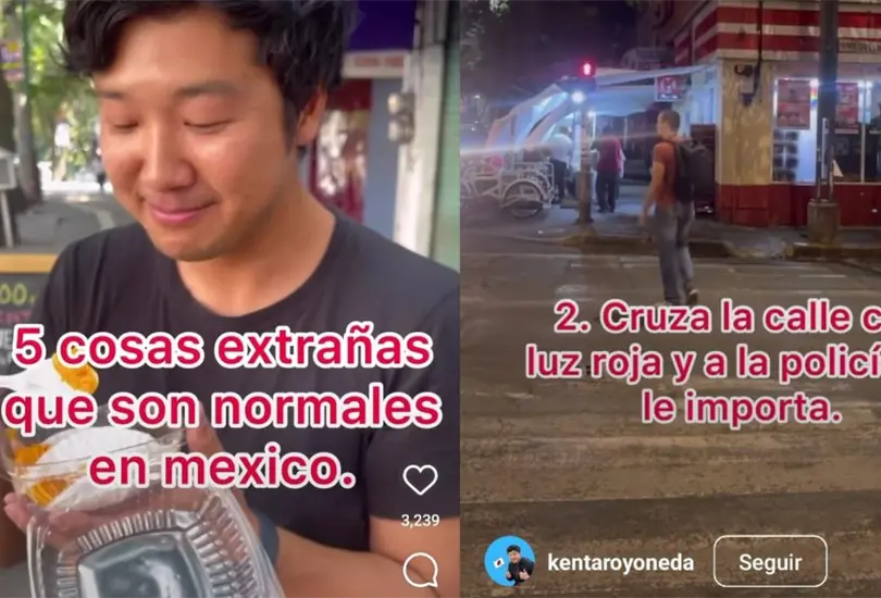 Un creador de contenido japon&eacute;s cont&oacute; cu&aacute;les son las cosas m&aacute;s extra&ntilde;as que suceden en M&eacute;xico 