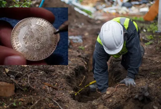 Una asociación de coleccionistas reportó el hallazgo de un costal de monedas de plata y oro por parte de un adulto mayor que escarbó en una obra.