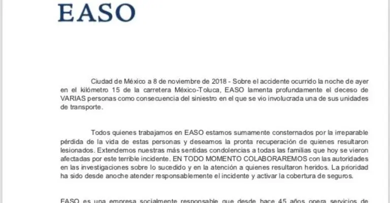 La empresa se había dicho responsable de los gastos médicos de los lesionados. Imagen: Easo.