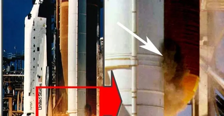 El momento en que el cohete propulsor empezó a fallar. Imagen: NASA.