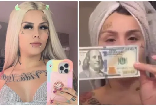Mona muestra cómo es un dólar Mona muestra cómo es un dólar