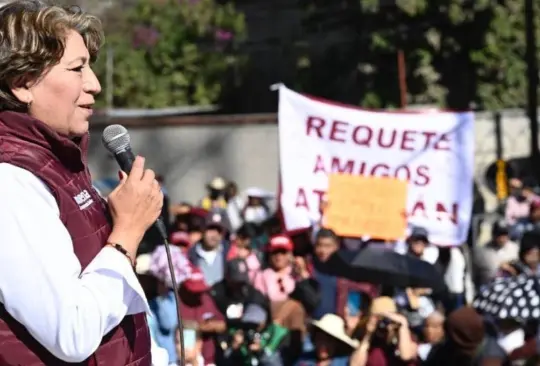 Delfina Gómez llamó a no vender la dignidad. Delfina Gómez llamó a no vender la dignidad.