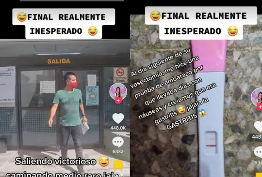 El hombre se enter&oacute; un d&iacute;a despu&eacute;s que ser&iacute;a pap&aacute;, hecho que caus&oacute; furor en redes sociales