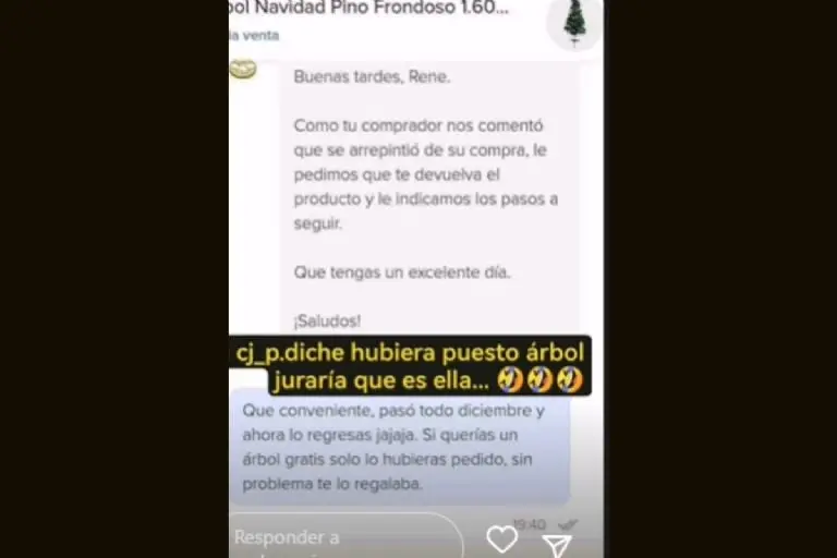 Devuelve pedido de Mercado Libre - Twitter