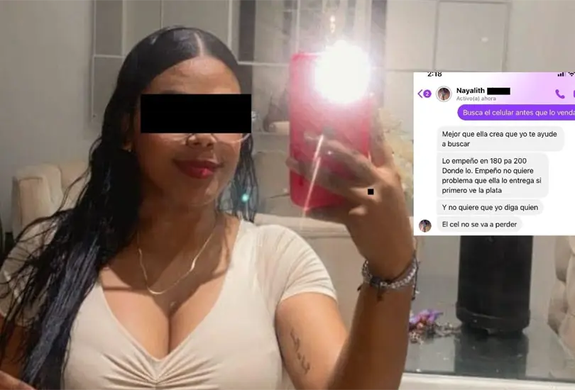 Joven le roba el iPhone a su amiga