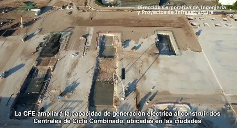 La CFE participa en la construcción del Tren Maya. Foto: captura de pantalla.