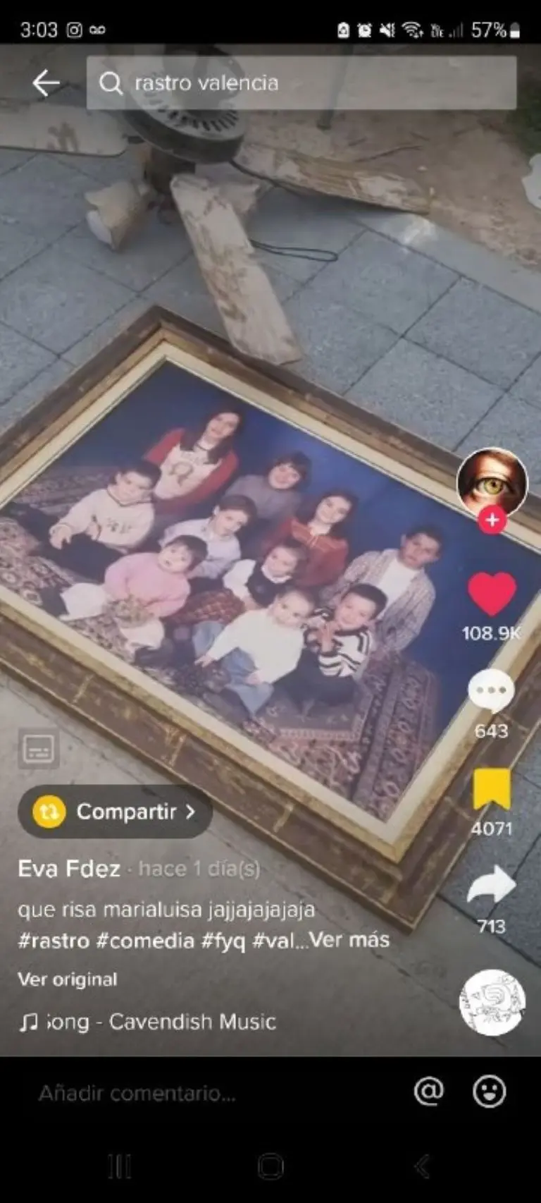 Foto encuentra foto familia en chacharas - Tomada de video