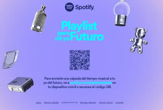 Playlist para el Futuro en Spotify: Así puedes crear tu lista de canciones en una cápsula del tiempo