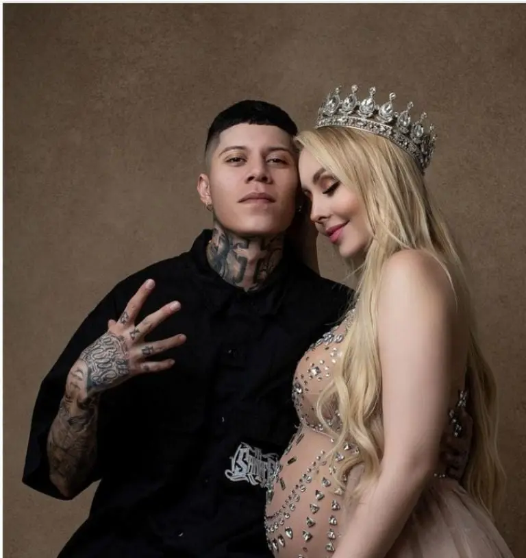 Santa Fe Klan y Maya Nazor (Instagram)