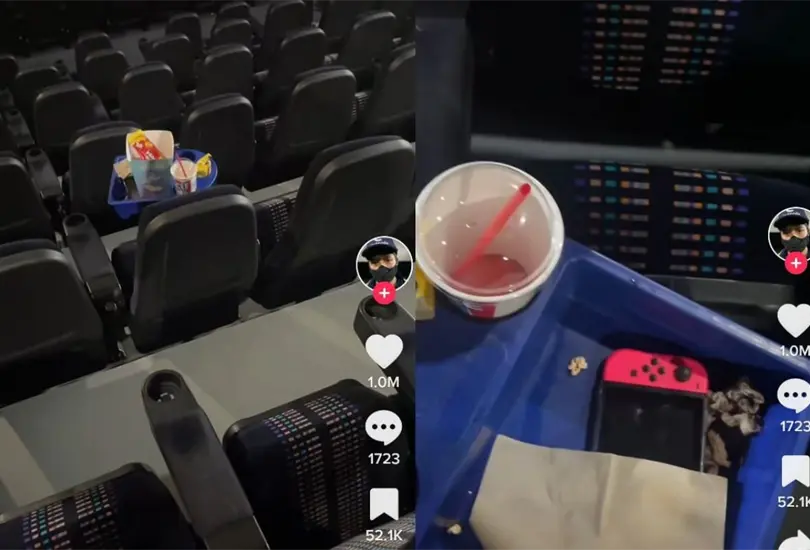 De pura suerte, el empleado consigui&oacute; su aguinaldo luego de encontrar una consola de videojuegos en la sala de Cin&eacute;polis