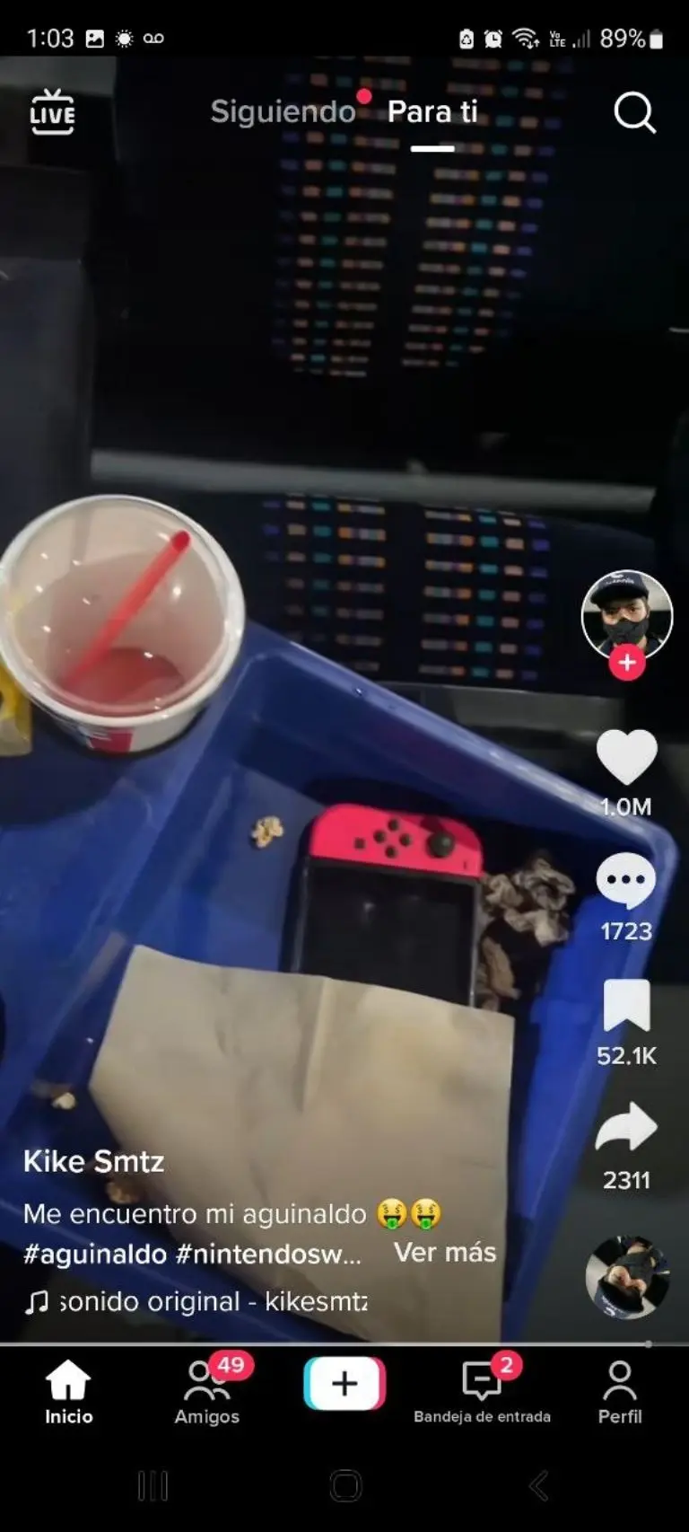 Encuentra Nintendo en sala de cine - Tomada de video