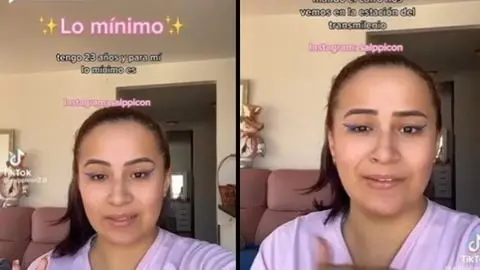 La mujer, de 23 a&ntilde;os, se hizo viral y caus&oacute; pol&eacute;mica en redes sociales Cr&eacute;ditos: Captura de pantalla 