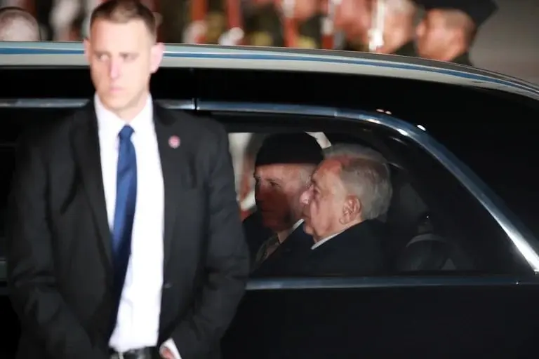 As&iacute; fue la llegada hist&oacute;rica de Joe Biden al AIFA