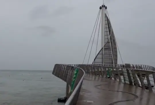 El huracán Lidia pegó con fuerza en Puerto Vallarta El huracán Lidia pegó con fuerza en Puerto Vallarta