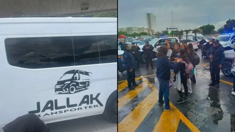 UNAM: así fue el asalto a estudiantes del CCH en camioneta de transporte escolar Créditos: X (Twitter)