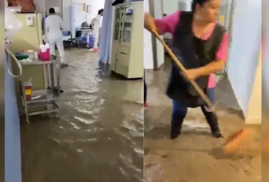 VIDEOS: Huracán Lidia deja inundaciones en hospitales de Puerto Vallarta, Jalisco. 