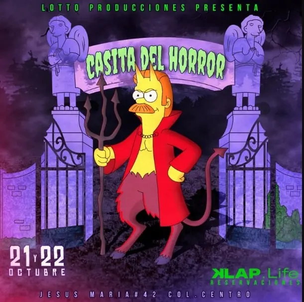Casita del Horror de Los Simpson