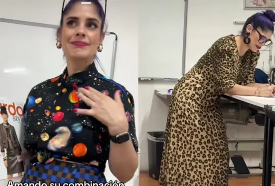 Una nueva profesora ha llamado la atención de miles de usuarios de TIkTok luego de que se hiciera viral un video en donde una alumna presumió los increíbles outfits con los que suele ir a dar clases