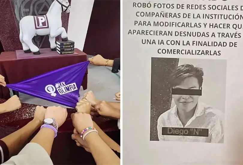 Alumnas de la ESCA del IPN presentaron denuncia ante la Fiscal&iacute;a por temas de acoso digital. 