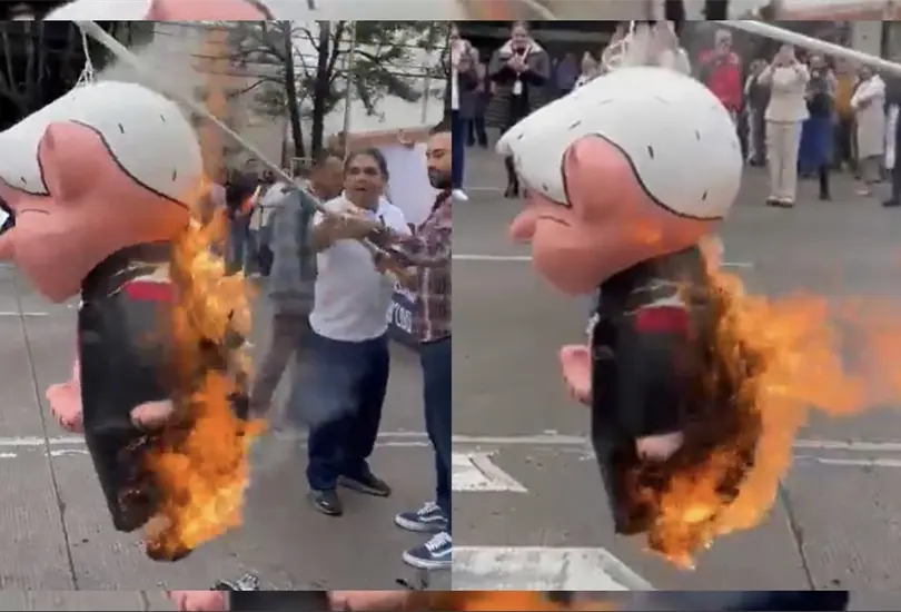 Este hecho fue un acto de protesta a causa de los cambios anunciados dentro de la PJF
