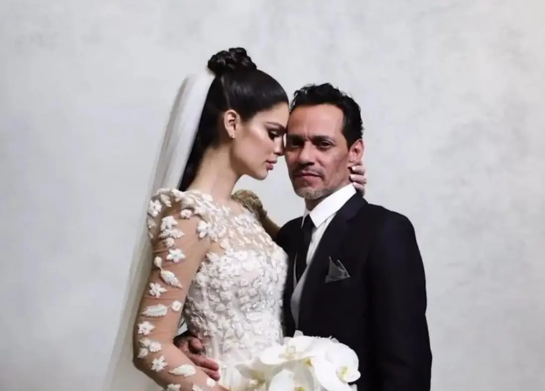 Marc Anthony y Nadia Ferreira 