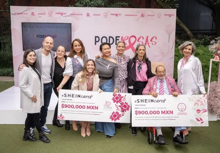 Lanzan colección rosa contra el Cáncer de Mama, SHEIN donará 20% de ganancias al FUCAM y CIMA. Foto: Instagram