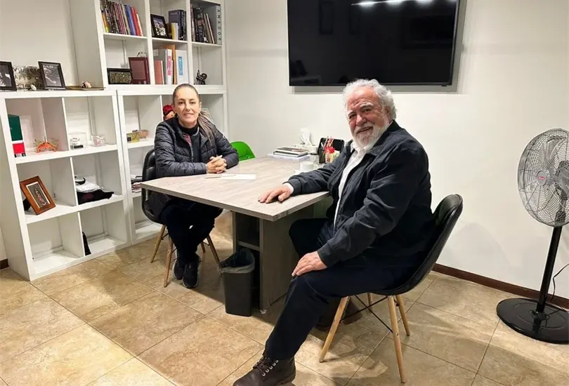 Alejandro Encinas, incondicional de AMLO, se suma al equipo de Claudia Sheinbaum. 