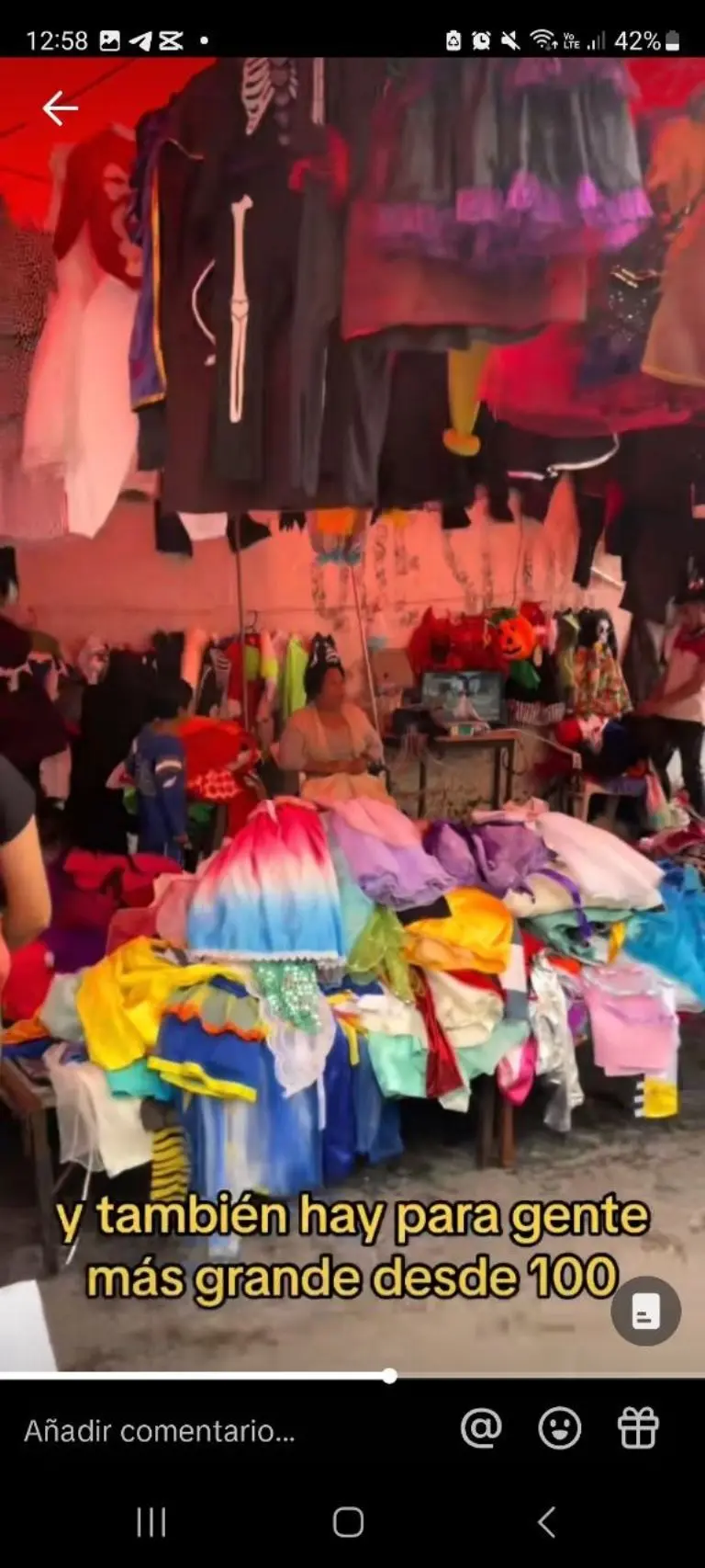 Disfraces desde 20 pesos - Tomada de video