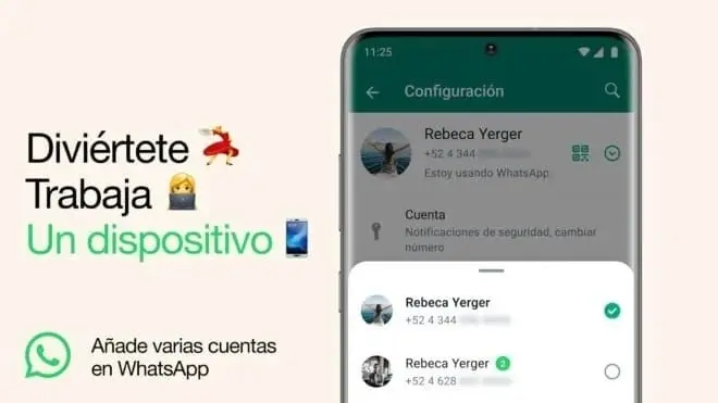 Esta función es ideal para personas que tiene número personal y de trabajo. Esta función es ideal para personas que tiene número personal y de trabajo.