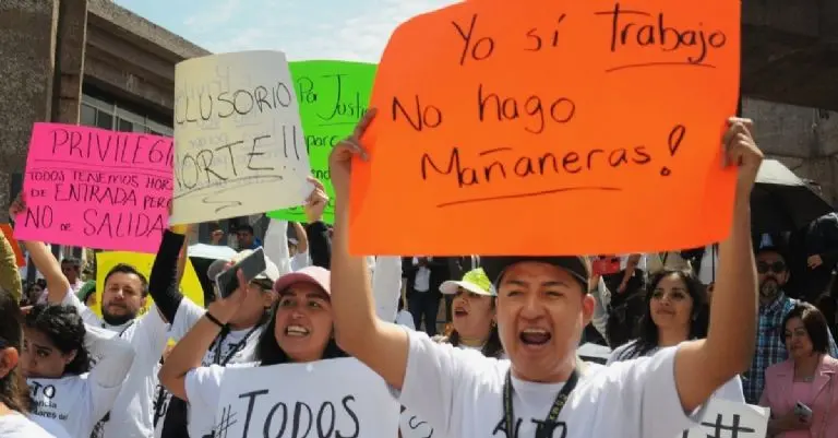 Paro Nacional de trabajadores del Poder Judicial está manipulado, acusa AMLO. Especial
