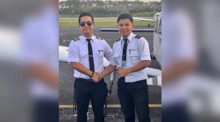 Joven indígena cumple su sueño de graduarse como piloto en Estados Unidos Créditos: Facebook
