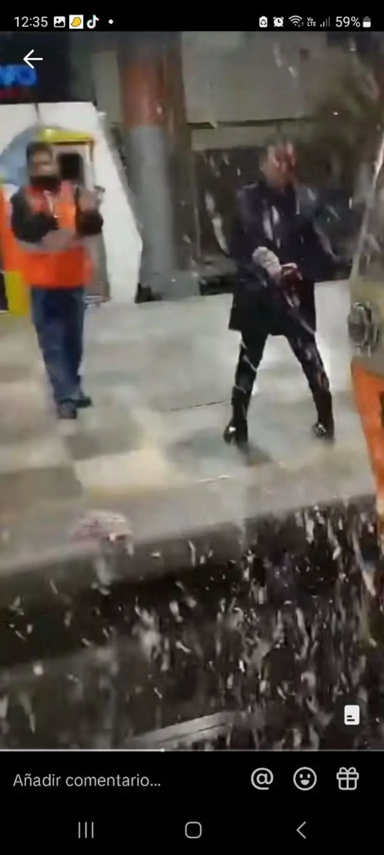 Conductora del Metro se jubila - Tomada de video