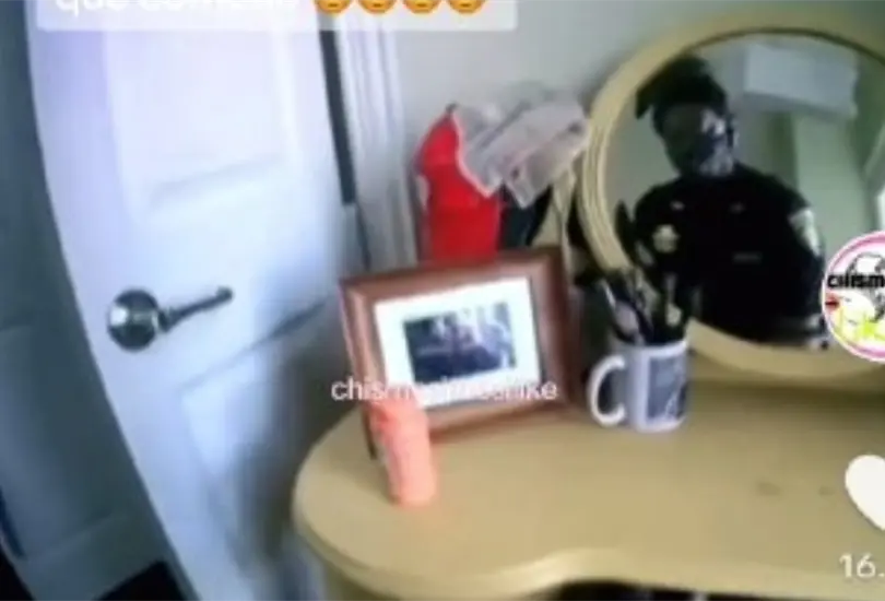 Policía se graba robando Policía se graba robando