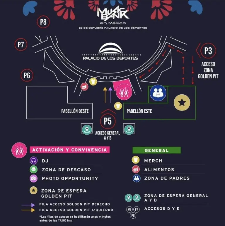 Music Bank México 2023: Line up, horarios y guía completa del evento Créditos: Ocesa Kpop