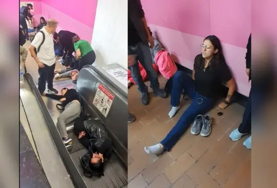 Metro CDMX: Falla en escaleras eléctricas de la estación Polanco deja 7 lesionados de gravedad. 