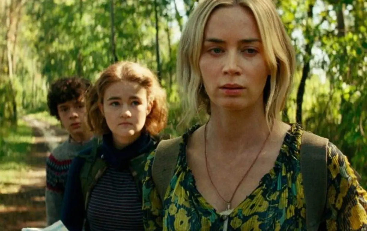 La cinta se desarrolla en el año 2020, donde unas criaturas con un sentido auditivo extraordinario han diezmado a la población, mientras una familia se oculta en una cabaña y se comunica con señas para sobrevivir.