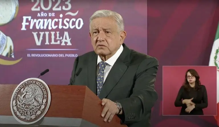 AMLO lamenta asesinato de 13 policías en Coyuca, Guerrero, explica lo que ocurrió. Foto: Gobierno de México
