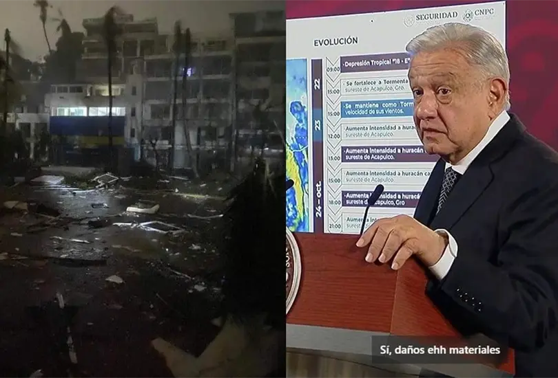 AMLO aseguró que no hay comunicación con Guerrero tras el paso de Otis. AMLO aseguró que no hay comunicación con Guerrero tras el paso de Otis.