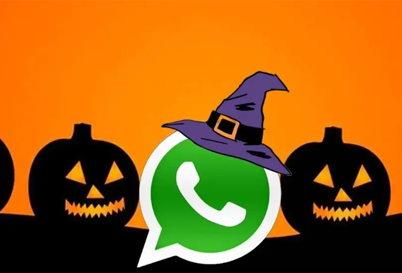 Modo Halloween en WhatsApp Modo Halloween en WhatsApp