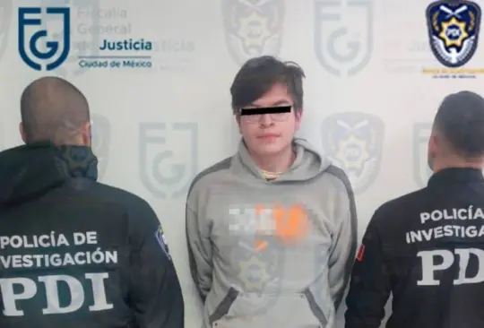 El exalumno del IPN fue detenido en la alcaldía Álvaro Obregón. 