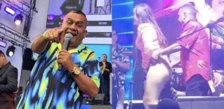 Cantante obliga a fan a quitarse la ropa en concierto a cambio de una cerveza. Foto: Especial