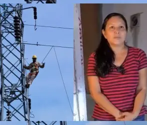 "Nos volvió un poco la alegría", vecina de Acapulco agradece apoyo tras restablecimiento de la luz