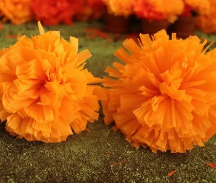 Día de Muertos: ¿Cómo hacer flores de Cempasúchil con papel china o crepé?