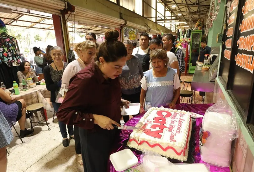 El mercado San Joaquín cumple 65 años. El mercado San Joaquín cumple 65 años.
