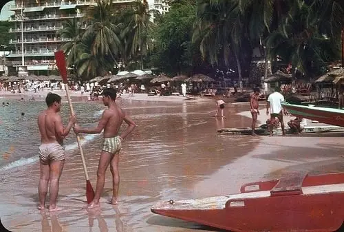 Este era el preciado Acapulco de oro hace unos cuantos ayeres.