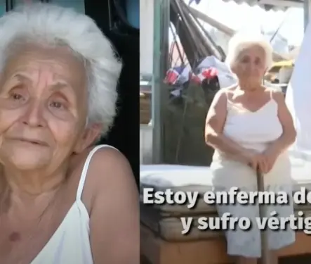 "No tengo ni para un bolillo", abuelita de 74 años solo tenía su casa de lámina y la perdió con Otis