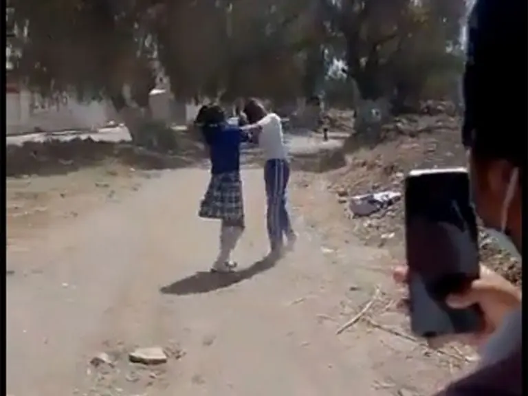 La agresión a Norma Lizbeth se volvió viral en redes sociales Créditos: Especial