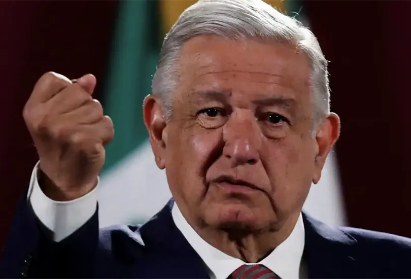 AMLO arremete contra el Poder Judicial tras cancelación de orden de aprehensión contra García Luna. AMLO arremete contra el Poder Judicial tras cancelación de orden de aprehensión contra García Luna.